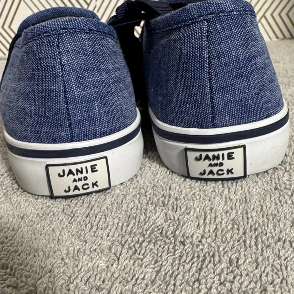 Janie and Jack sneakers NWT Blue Slip-On‎ Sneakers boys size 6